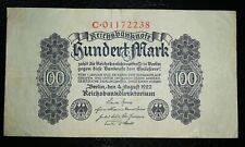 100 mark 1922 gebraucht kaufen  Marburg