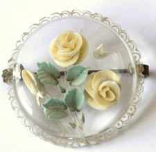 Vintage reverse carved for sale  SHREWSBURY