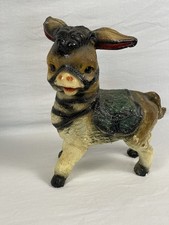 Vintage chalkware donkey for sale  Belle Fourche