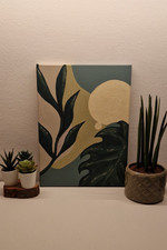 fatto quadro mano natura usato  Genova