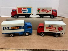 4 Vintage Matchbox PEPSI TRUCK - KELLOGGS-COLD FRESH-SMITH CHIPS, usado comprar usado  Enviando para Brazil