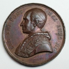 Medaglia papa leone usato  Cava de Tirreni