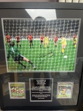 Glenn hoddle autographed for sale  SWINDON