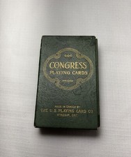 Vintage congress playing for sale  Peoria