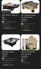 Qep wet saw for sale  Port Saint Lucie