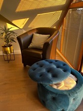 Ottoman storage round for sale  NOTTINGHAM