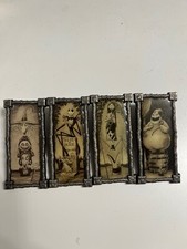 Conjunto de 4 pinos de retrato elástico Disney Haunted Mansion Nightmare Before Christmas comprar usado  Enviando para Brazil
