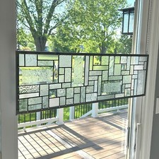 Large clear stained for sale  Island Lake