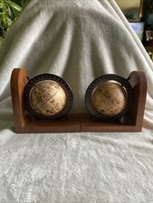Vintage wooden globe for sale  CHARD