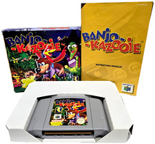 Banjo-Kazooie Nintendo 64 N64 PAL na caixa *Completo* #2 comprar usado  Enviando para Brazil