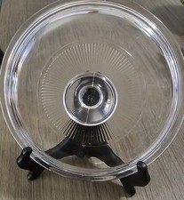 Pyrex G-5-C A Corning Ware 7,75" tampa de substituição redonda de vidro com nervuras comprar usado  Enviando para Brazil