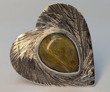 Herz ring 925 gebraucht kaufen  Lünen