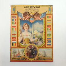 Antiguo póster conmemorativo de la Feria Mundial de Nueva York 1939 15 x 20" segunda mano  Embacar hacia Argentina