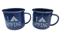 Pair camping mugs for sale  CHATHAM