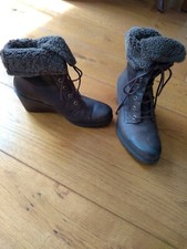 Womens ecco brown for sale  BEACONSFIELD
