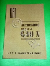 Libretto uso manutenzione usato  Vimodrone