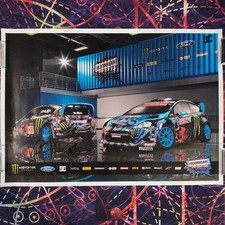 Pôster autêntico autografado assinado por Ken Block comprar usado  Enviando para Brazil