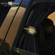 Junction Produce Cortinas Douradas JP Costura Tiras de Couro Sombra de Carro Valance M comprar usado  Enviando para Brazil