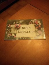 Cartolina vintage buon usato  Brescia