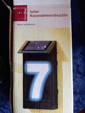 Solar hausnummernleuchte antht gebraucht kaufen  Mölln