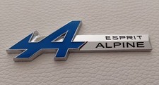 Embleme en métal logo Esprit Alpine Renault carrosserie et intérieur comprar usado  Enviando para Brazil