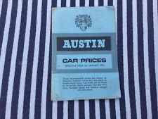Austin car price for sale  MILNTHORPE