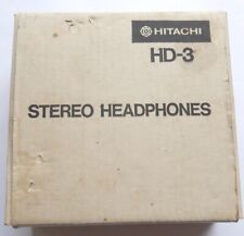 Usado, FONES DE OUVIDO ESTÉREO VINTAGE HITACHI HD-3 NA CAIXA ORIGINAL JAPÃO DÉCADA DE 1970 comprar usado  Enviando para Brazil