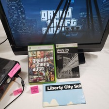 Grand Theft Auto IV 4 XBox 360 mapa completo pôster manual cib GTA GrandTheft comprar usado  Enviando para Brazil