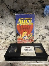 Alice wonderland vhs for sale  San Bruno