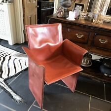 Mid century leather for sale  WREXHAM