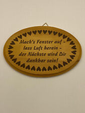 Holzschild lustiger spruch gebraucht kaufen  Fürstenfeldbruck