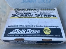 Parafusos Quik Drive novos em folha revestidos tiras de carga Quik deck de madeira #8 x 1 3/4" comprar usado  Enviando para Brazil
