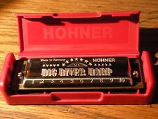 Instrumento musical Hohner vintage Big River arpa 10 agujeros llave en do hecho en Alemania segunda mano  Embacar hacia Argentina