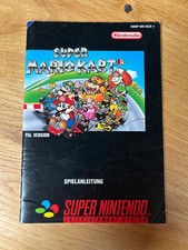 Super NIntendo SNES - Super Mario Kart -Anleitung, usado comprar usado  Enviando para Brazil