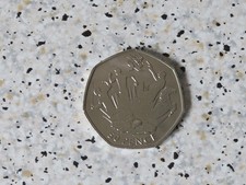 50p coin modern for sale  RUSHDEN