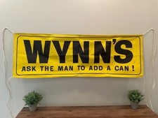 Banner de lona vintage estação de serviço Wynn 20 x 60 comprar usado  Enviando para Brazil