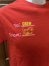 Camiseta vermelha McDonald’s Cardi B offset funcionário tamanho P camiseta rap sem etiqueta comprar usado  Enviando para Brazil