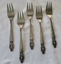 5 garfos para salada National aço inoxidável Japão talheres padrão descontinuado Olaf  comprar usado  Enviando para Brazil