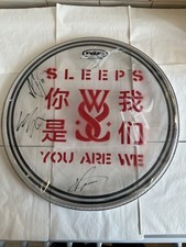 Sleeps signed drum for sale  ALTON