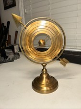 Vtg brass armillary for sale  Cary