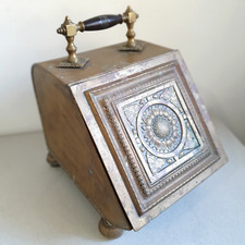 Antique brass coal for sale  CHELTENHAM