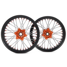 Supermoto complete wheels for sale  LEICESTER