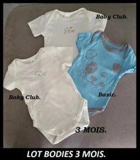 Lot bodies coton d'occasion  Bouzonville