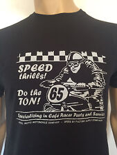 Camiseta CAFE RACER MOTOCICLETA (NOVA 100% ALGODÃO) MOTO/BICICLETA, TRIUMPH, BSA comprar usado  Enviando para Brazil