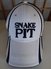 Novo Boné de Beisebol SNAKE PIT Chapéu Azul Marinho, Branco e Bronzeado Tubulação COPPERHEAD COURSE comprar usado  Enviando para Brazil