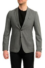 Blazer Hugo Boss Masculino "Hooper-WG" Slim Fit 100% Lã Casaco Esportivo EUA 38R IT 48R comprar usado  Enviando para Brazil