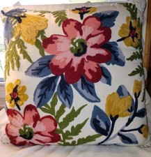 Embroidered floral decorative for sale  Mason