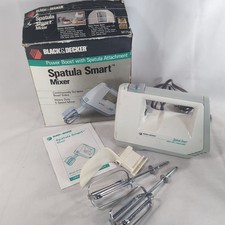 Black & Decker Spatula Smart Mixer Power Boost Attachment M175 1990 5 velocidades branco comprar usado  Enviando para Brazil