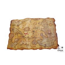 Carte trésor pirate d'occasion  France