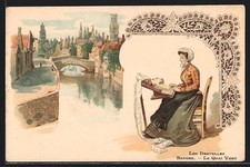 Old postcard bruges d'occasion  Expédié en Belgium
